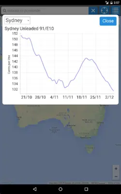 Petrol Spy Australia android App screenshot 1